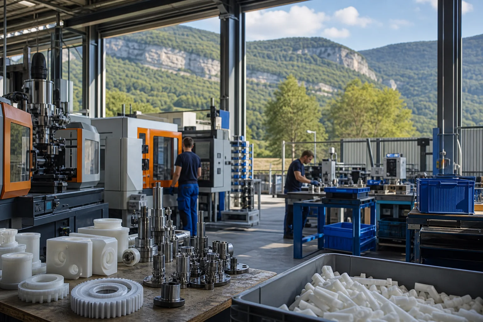 Industrie de l'Ain : Plasturgie, décolletage et mécanique