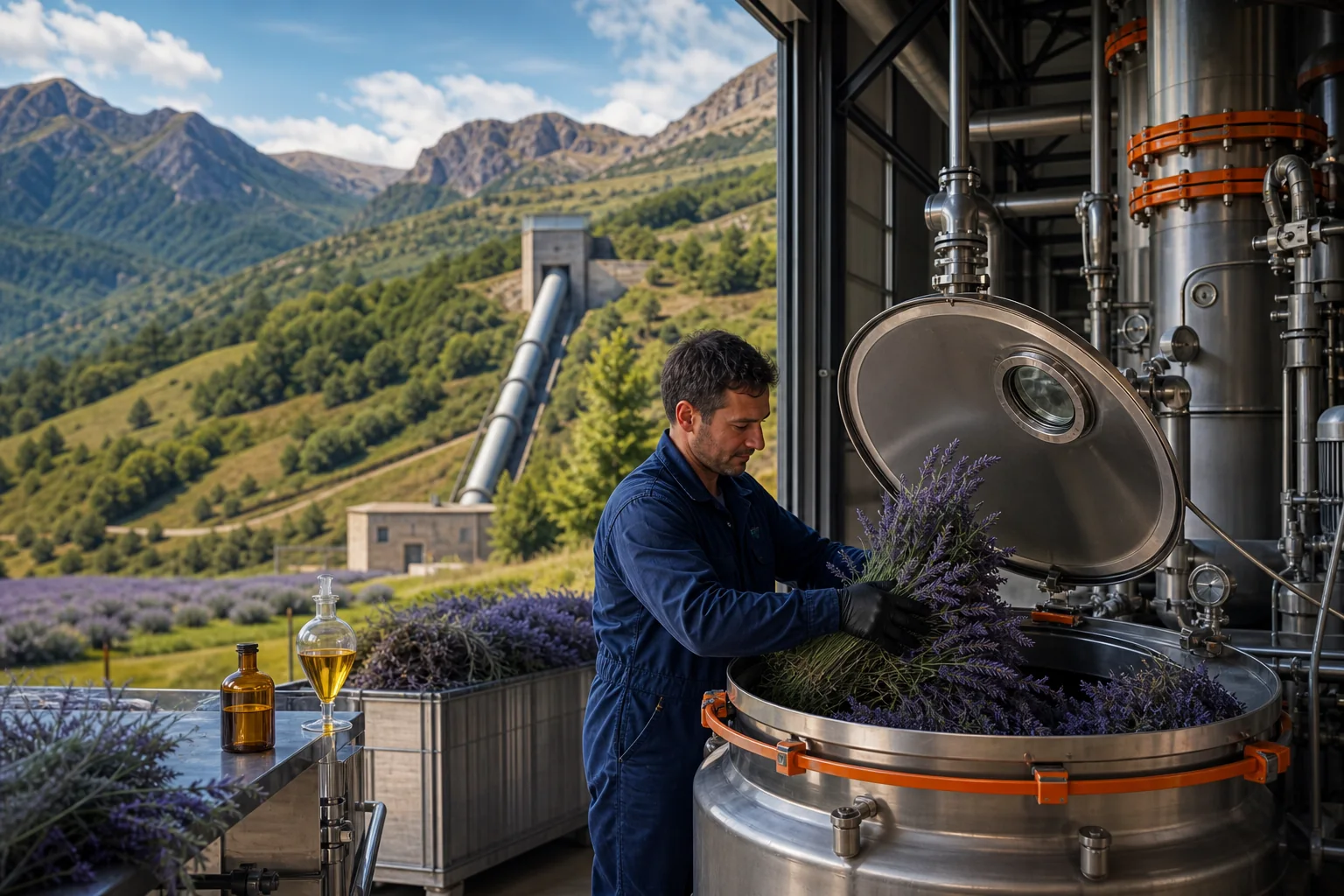Industrie des Alpes-de-Haute-Provence : Chimie et pharmacie, cosmétique et parfumerie
