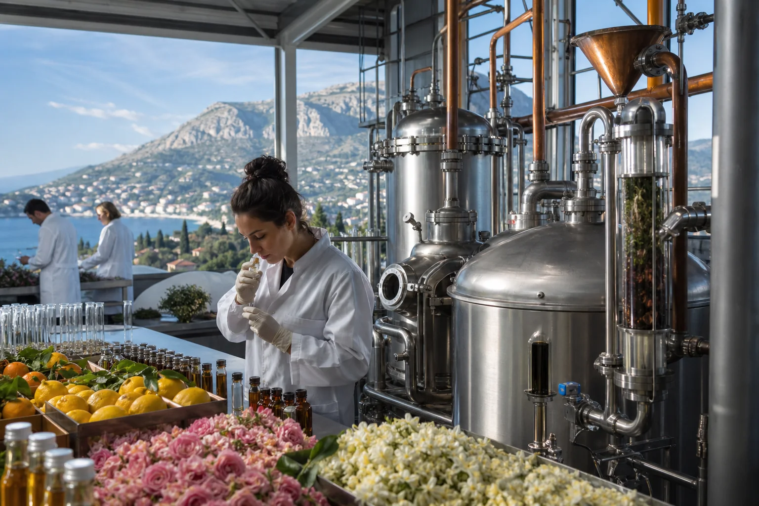 Industrie des Alpes-Maritimes : Parfumerie et arômes, électronique et numérique