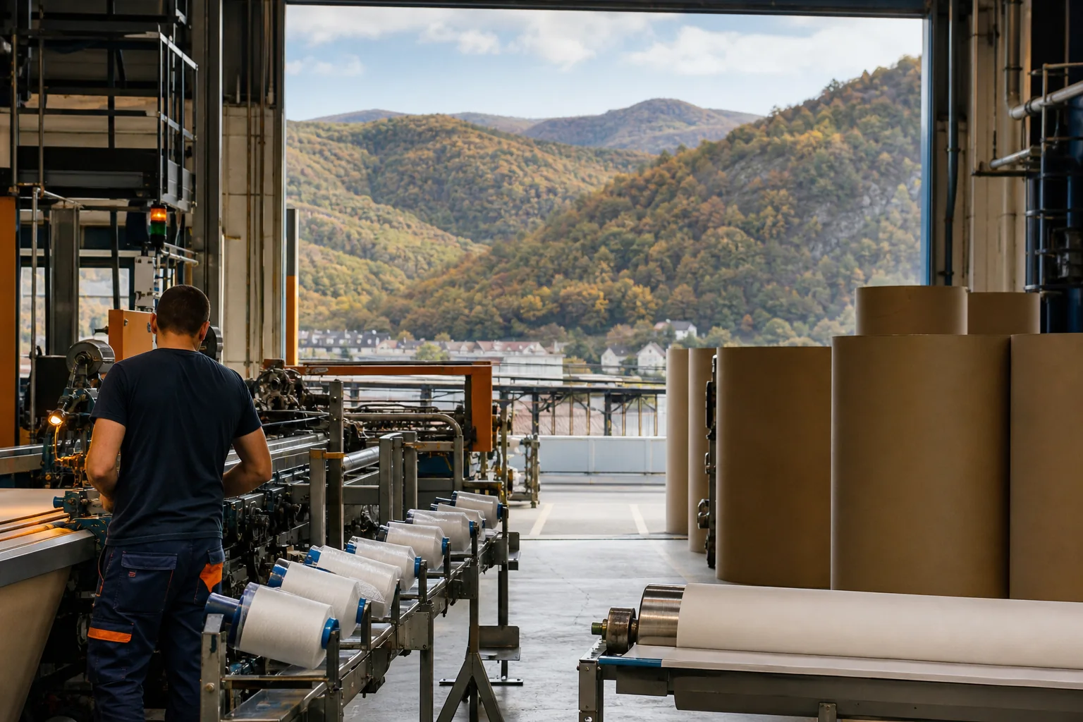 Industrie de l'Ardèche : Papier et carton, matériel de transport