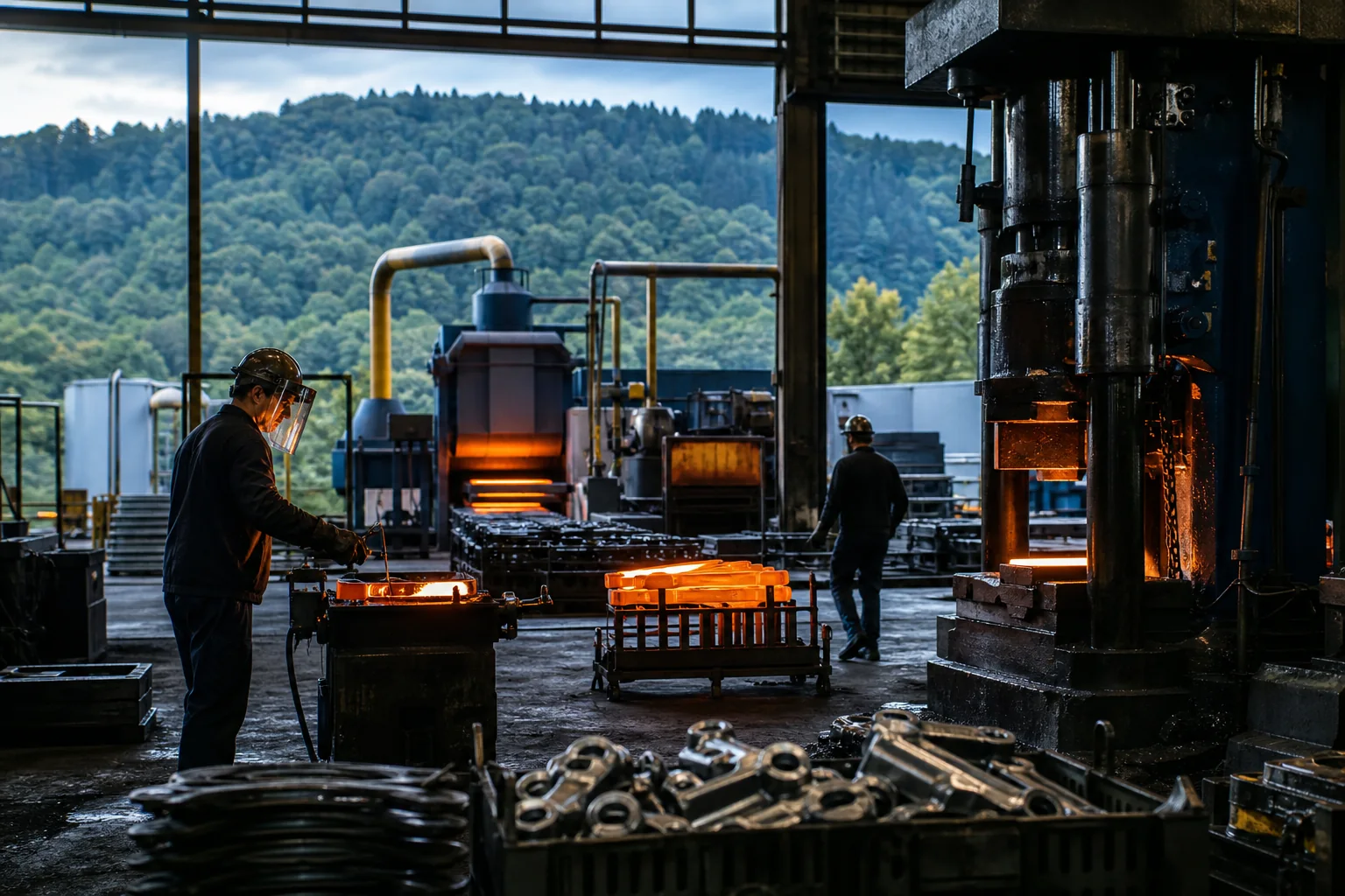 Industrie des Ardennes : Fonderie et forge, mécanique et usinage