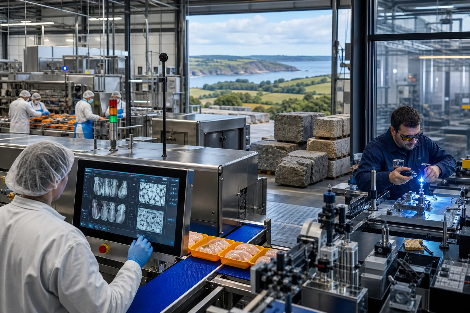 Industrie des Côtes-d'Armor : Agroalimentaire (porc, volaille, légumes), nutrition animale