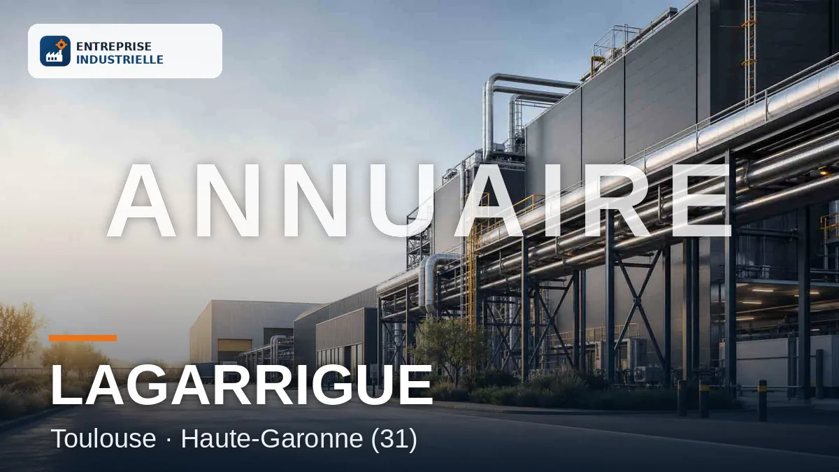 LAGARRIGUE, entreprise industrielle à Toulouse (31)