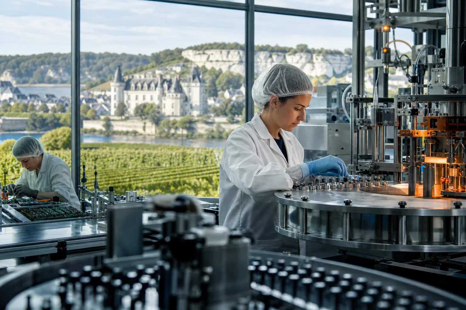Industrie d'Indre-et-Loire : Pharmacie et cosmétique, électronique