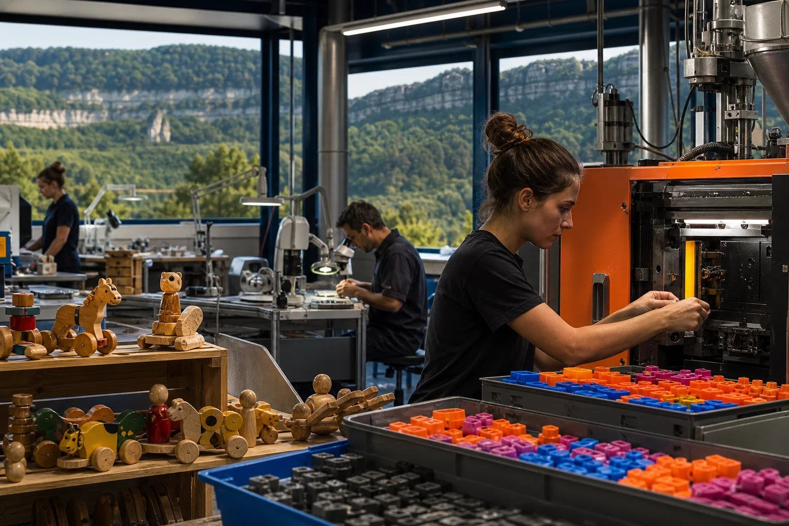 Industrie du Jura : Lunetterie, plasturgie et tournerie