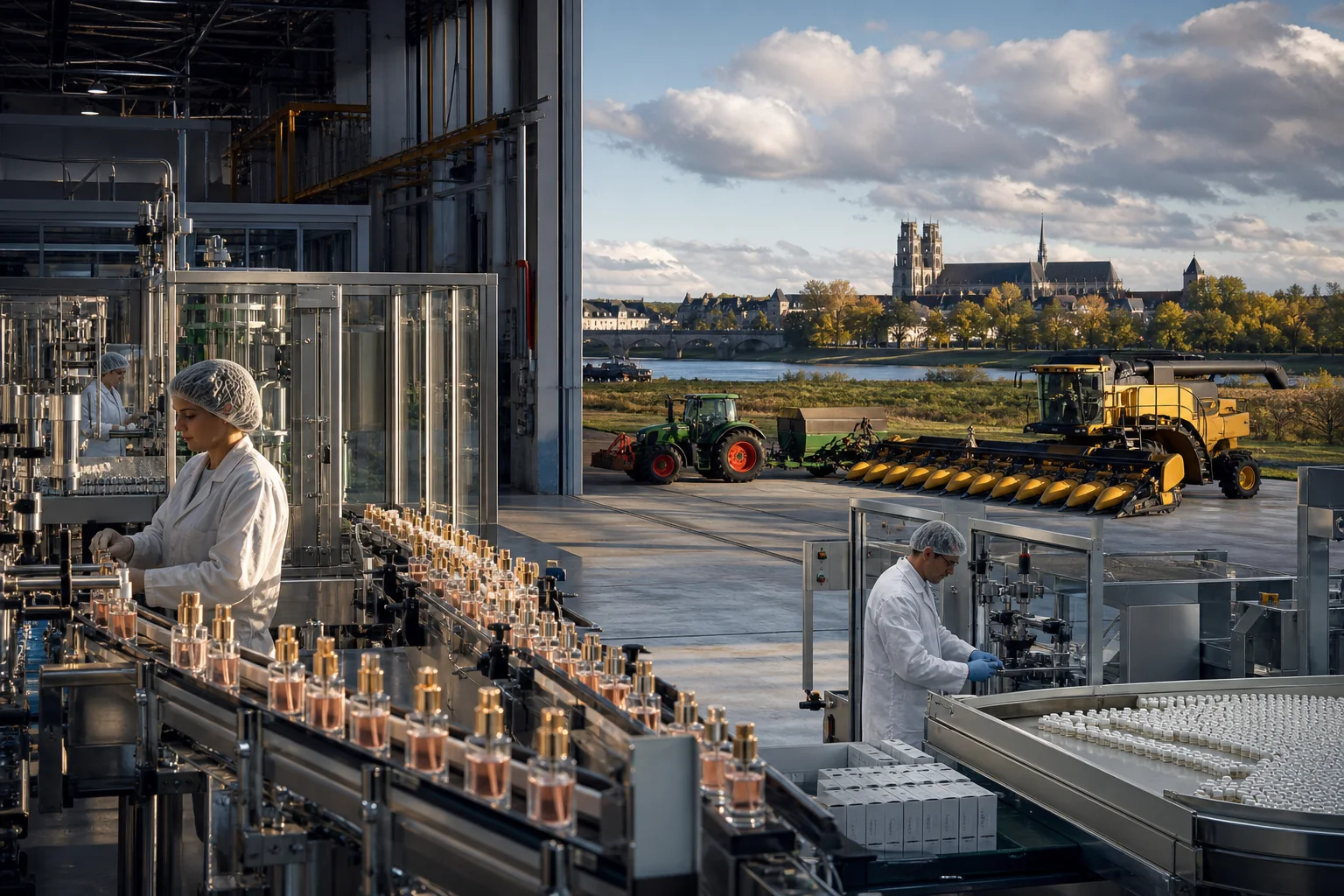 Industrie du Loiret : Cosmétique et parfumerie, pharmacie