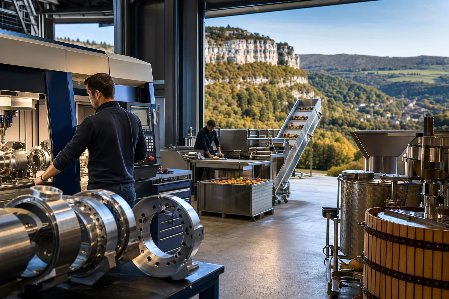 Industrie du Lot : Aéronautique et mécanique de précision, agroalimentaire