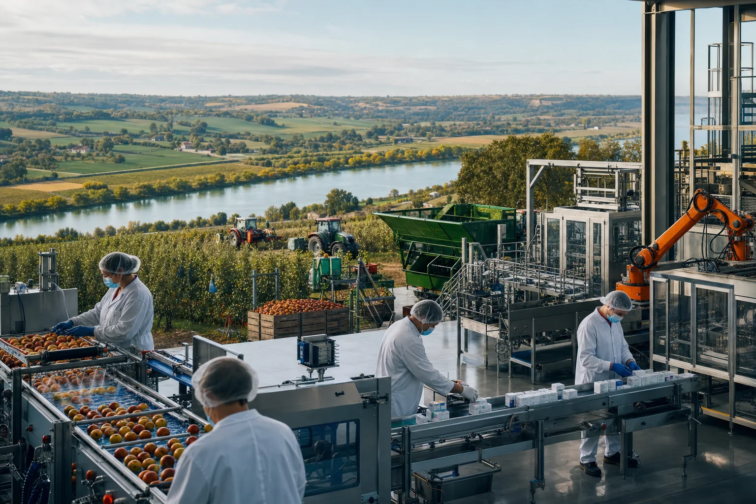 Industrie de Lot-et-Garonne : Agroalimentaire, industrie pharmaceutique et santé
