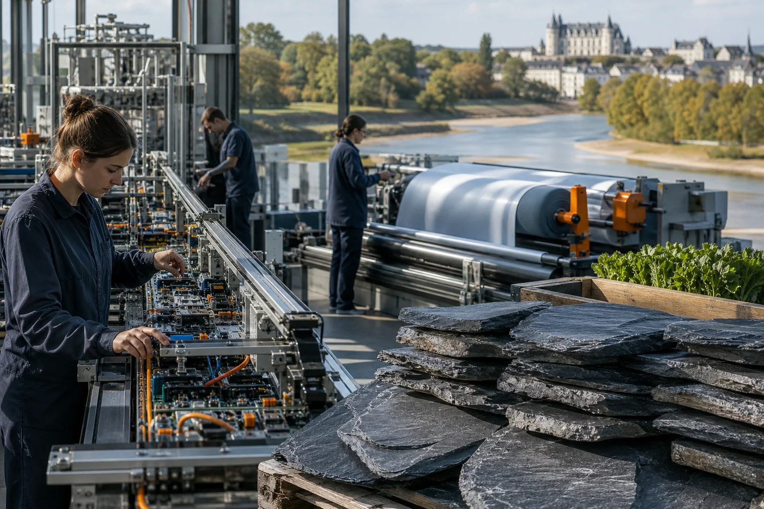 Industrie de Maine-et-Loire : Végétal spécialisé et agroalimentaire, textile et mode