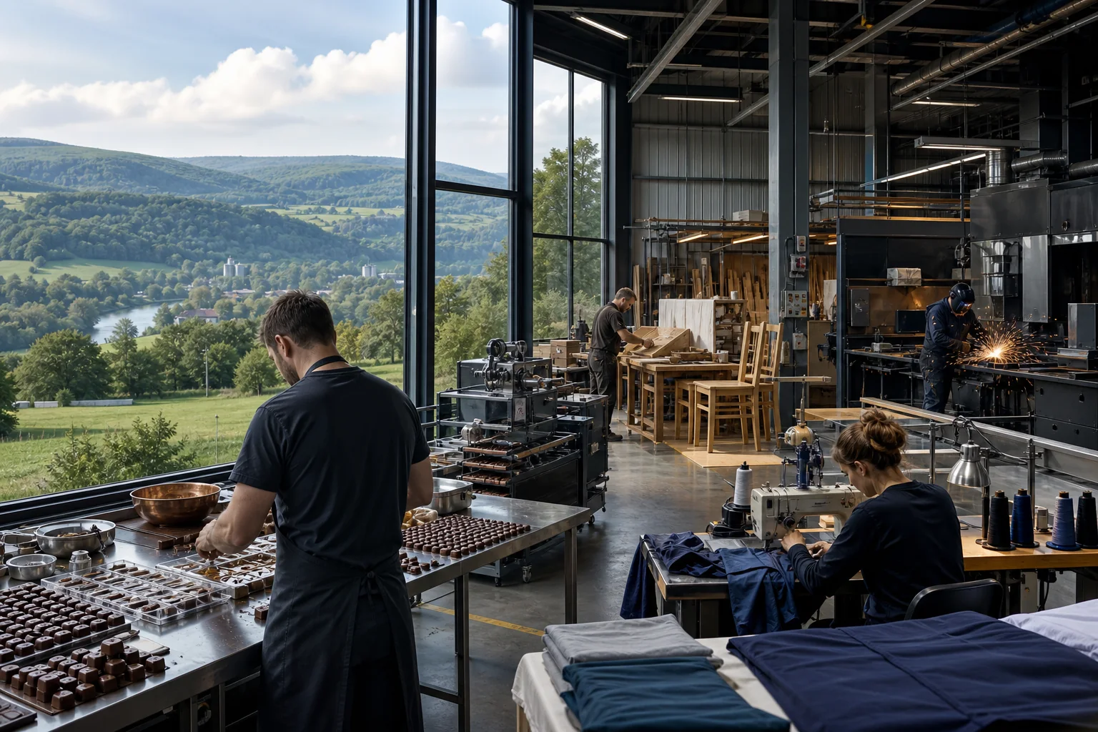 Industrie de la Meuse : Agroalimentaire et confiserie, métallurgie et transformation des métaux