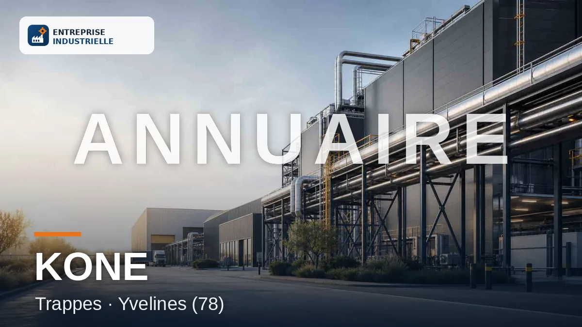 KONE, entreprise industrielle à Trappes (78)