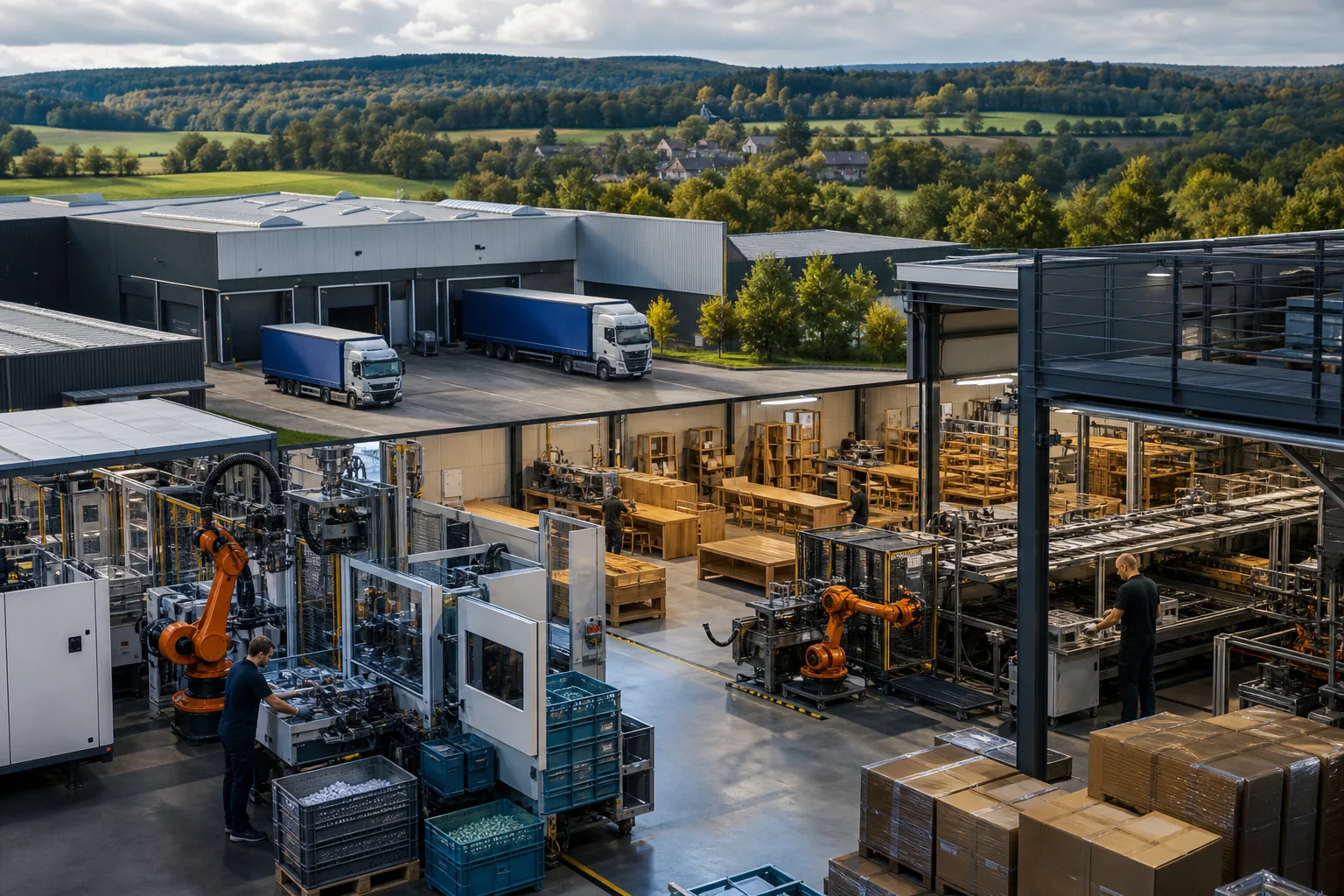 Industrie de la Haute-Saône : Automobile et logistique, plasturgie et métallurgie
