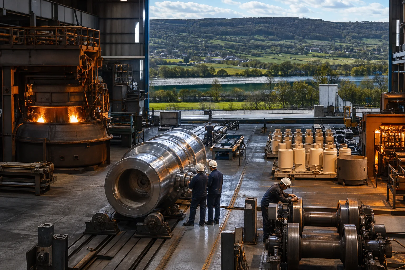Industrie de Saône-et-Loire : Métallurgie et nucléaire, mécanique et ferroviaire