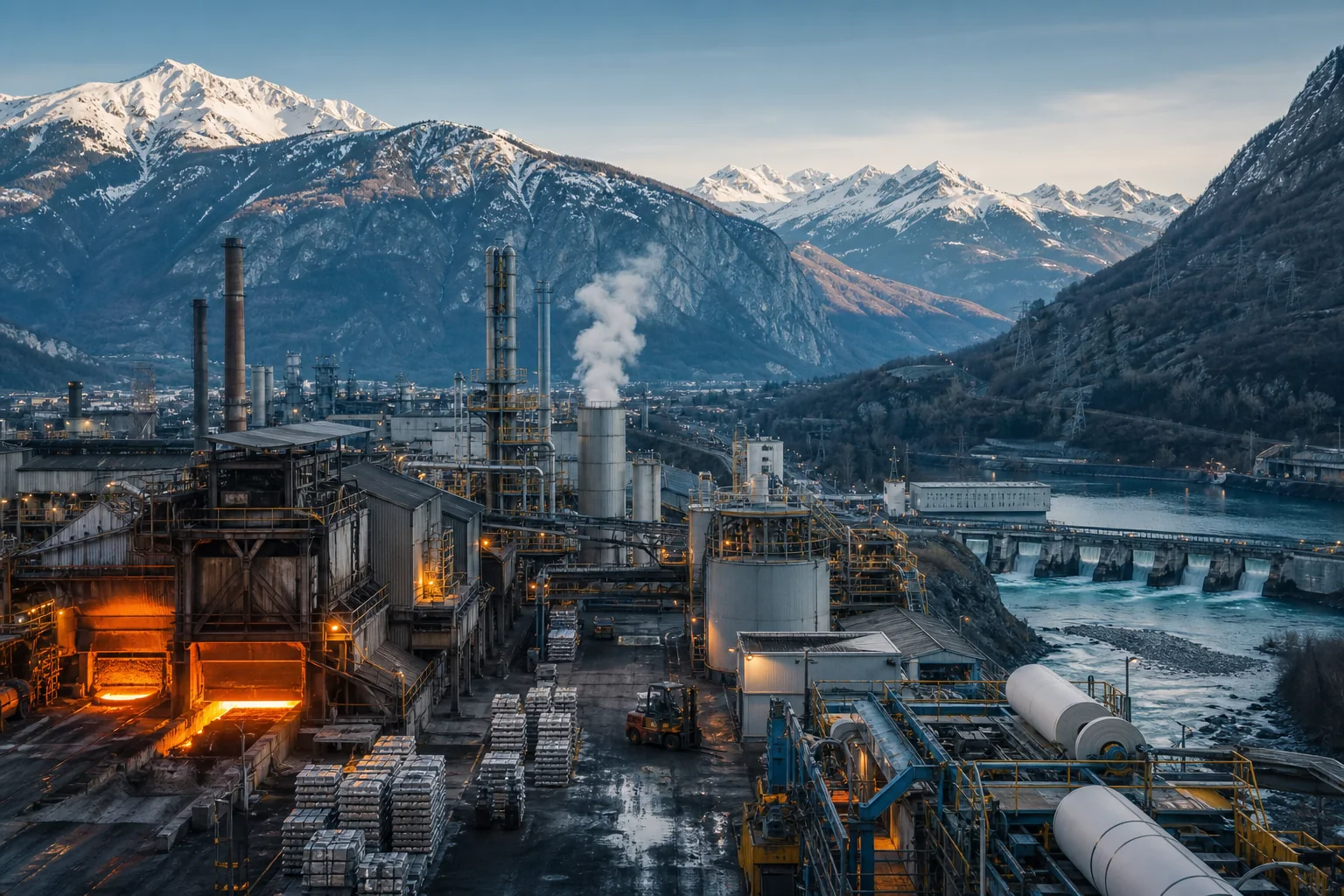 Industrie de Savoie : Électrométallurgie et aluminium, silicium et électrochimie