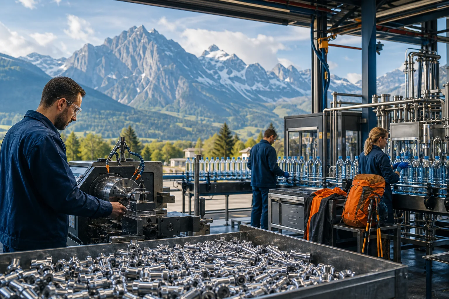 Industrie de la Haute-Savoie : Décolletage et mécanique de précision, motorisation et équipements