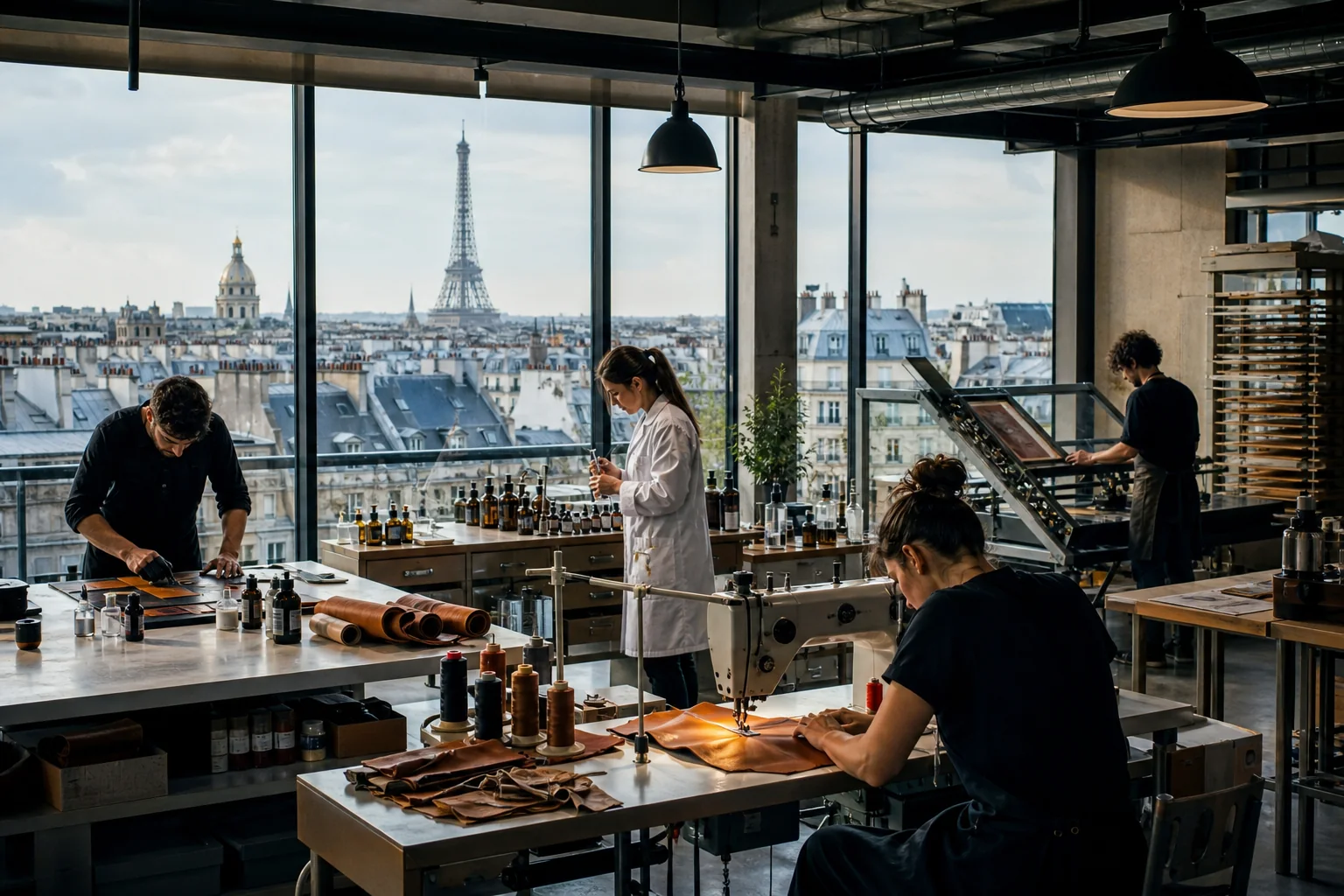 Industrie de Paris : Mode, luxe et maroquinerie