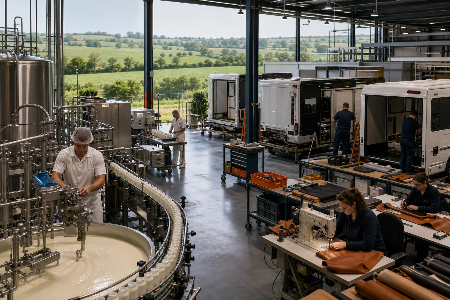 Industrie des Deux-Sèvres : Agroalimentaire laitier et caprin, construction de véhicules et carrosserie