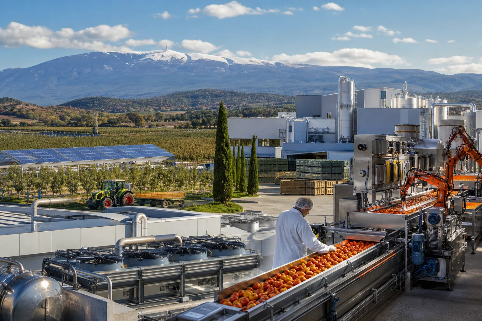 Industrie du Vaucluse : Agroalimentaire, énergie et nucléaire