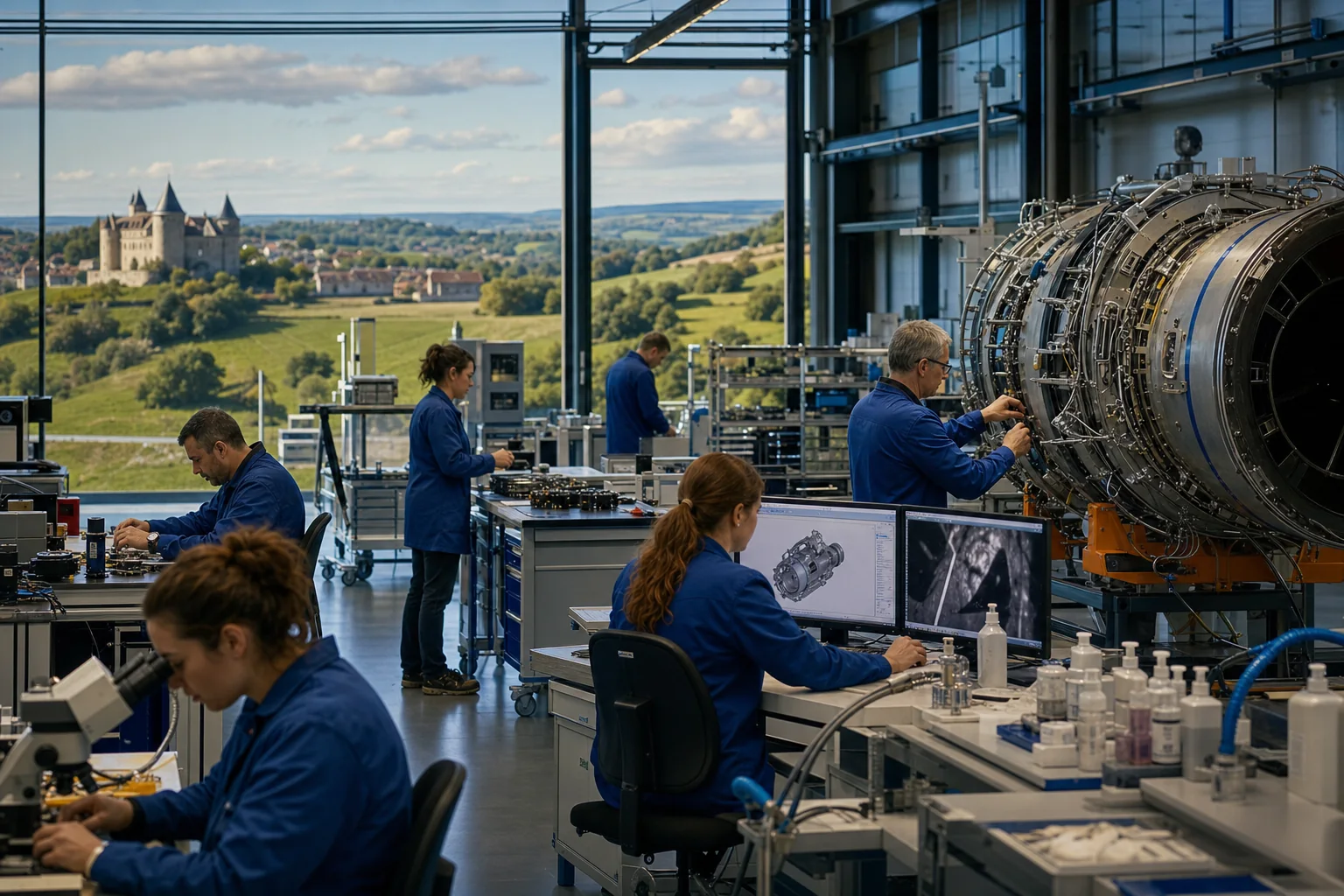 Industrie de la Vienne : Aéronautique et électronique embarquée, mécanique et équipements