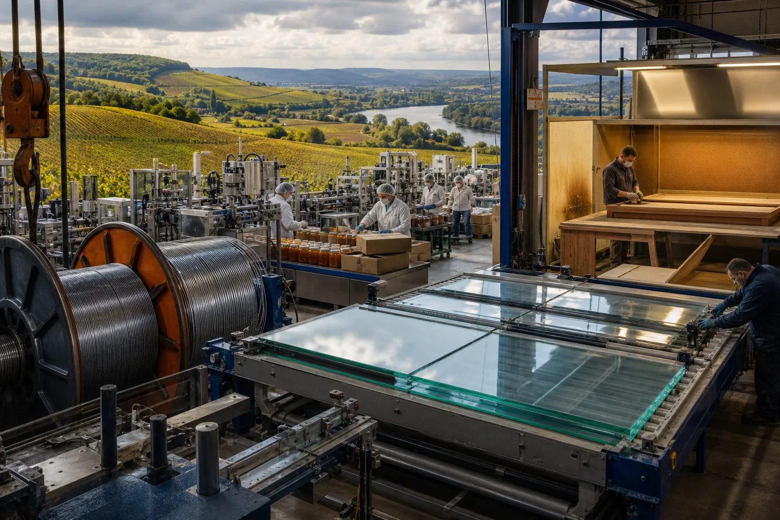 Industrie de l'Yonne : Métallurgie et câblerie, agroalimentaire