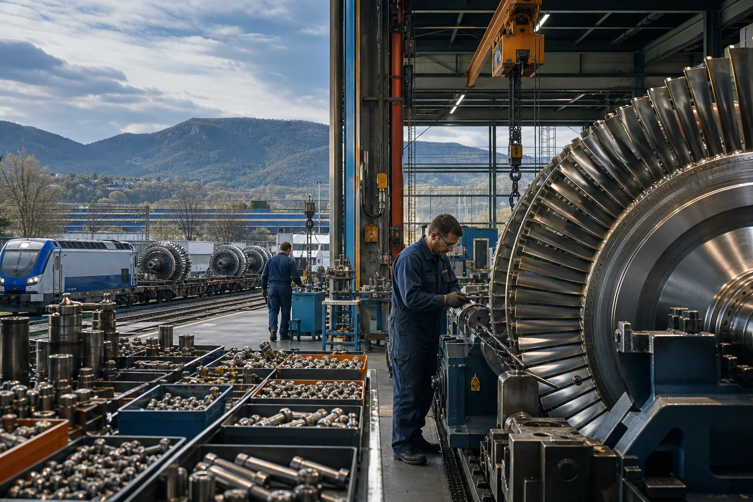 Industrie du Territoire de Belfort : Ferroviaire, énergie et turbines
