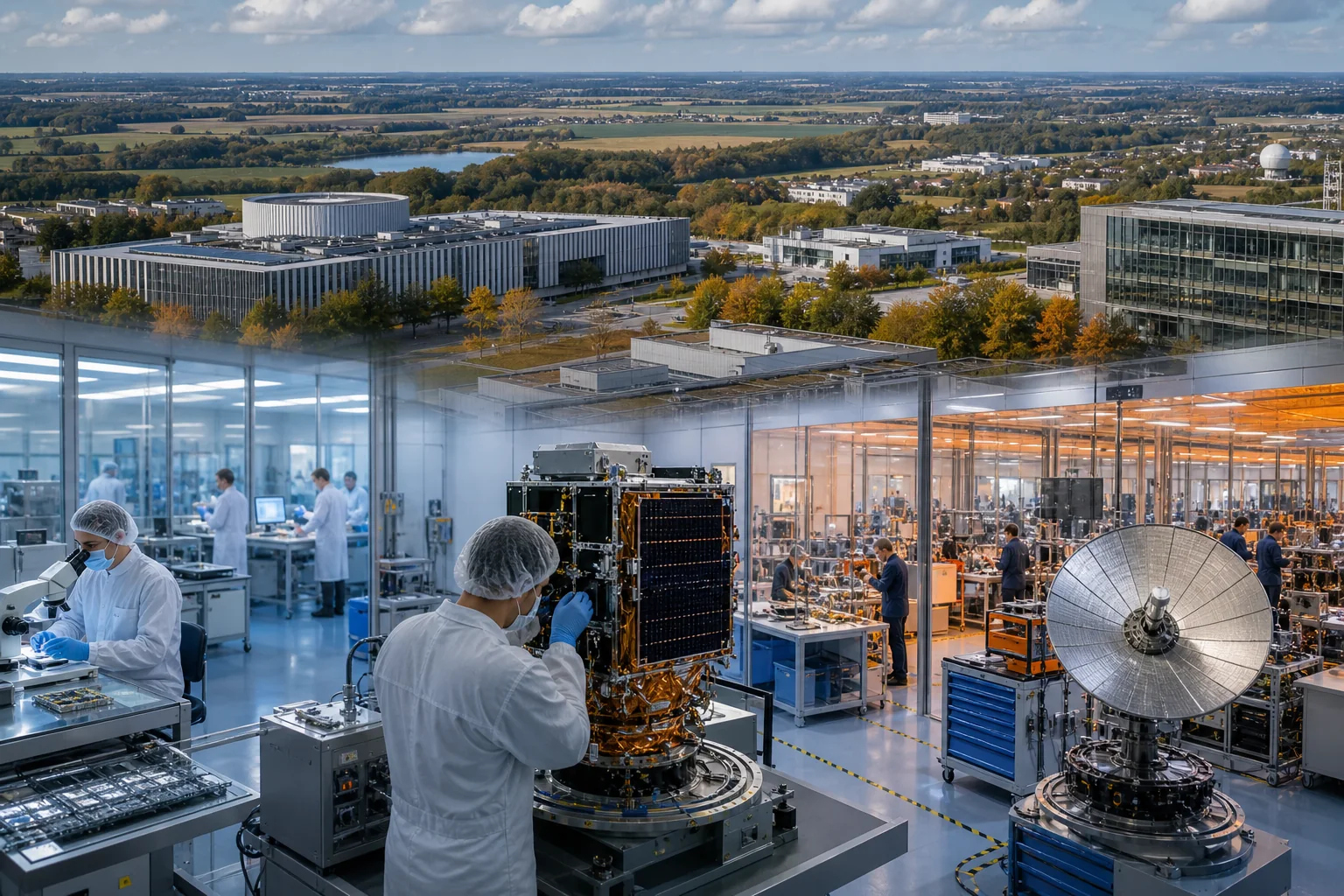 Industrie de l'Essonne : Recherche et haute technologie, aéronautique et spatial