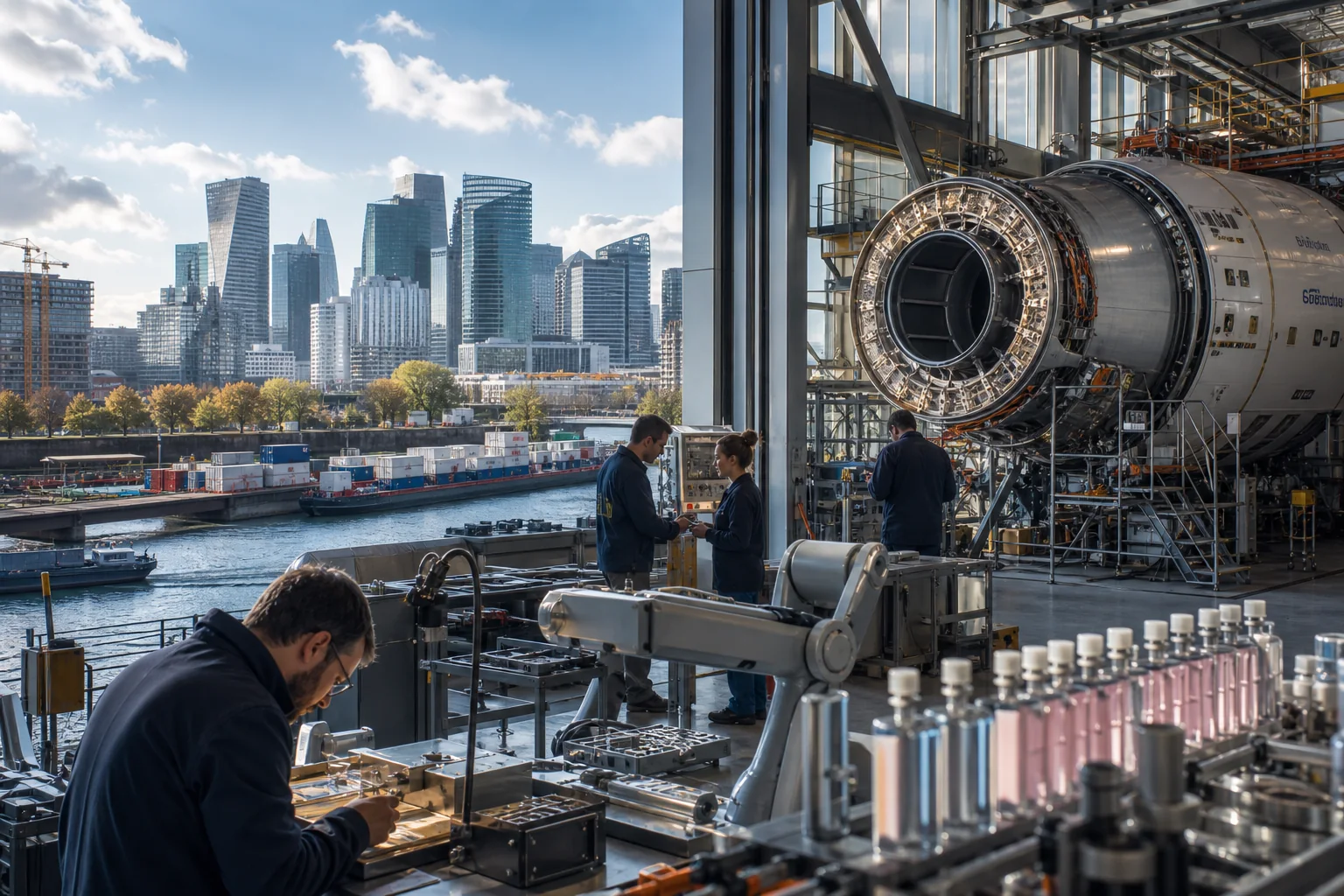 Industrie des Hauts-de-Seine : Aéronautique et défense, énergie