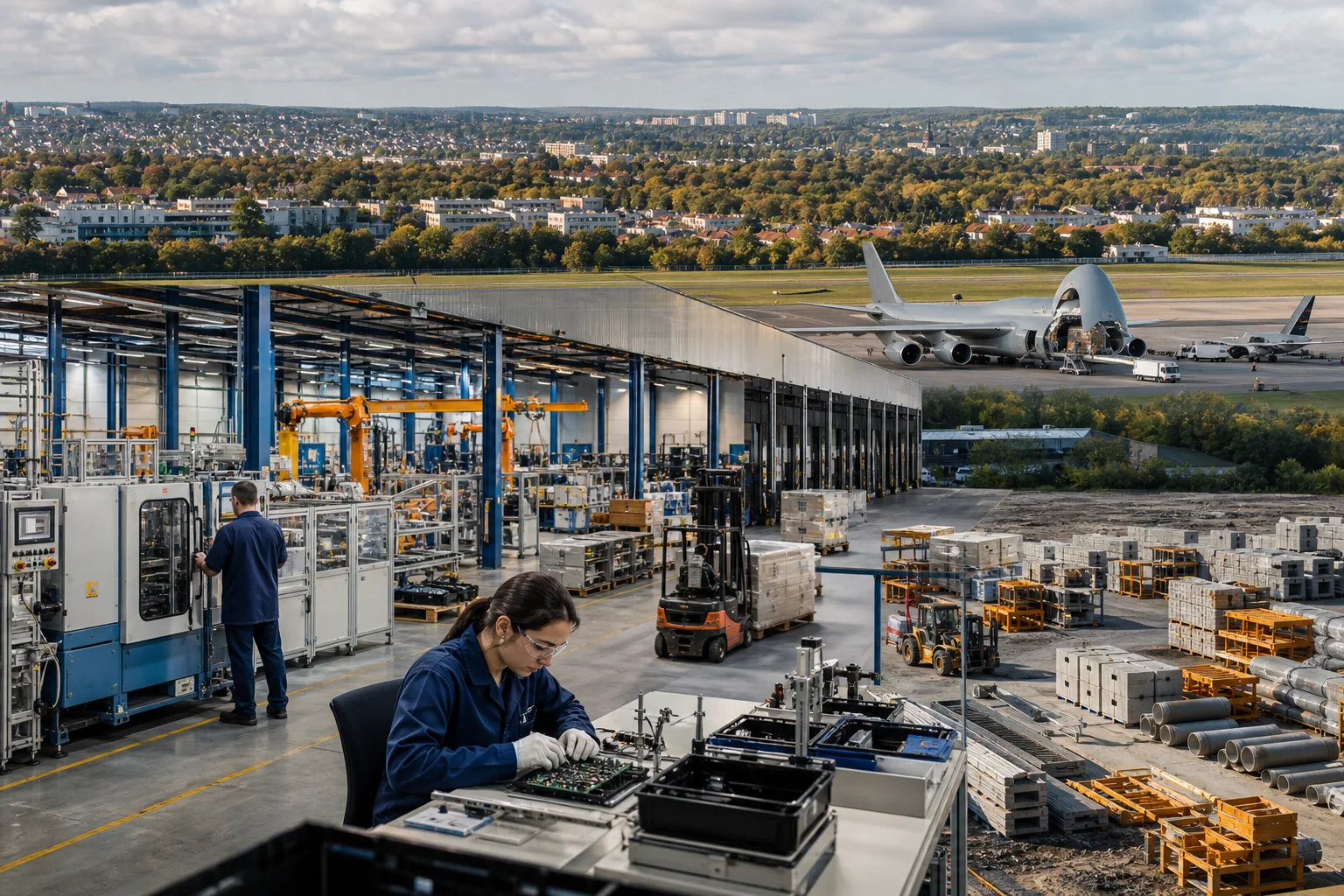 Industrie du Val-d'Oise : Aéronautique et logistique, mécanique et électronique