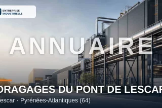 DRAGAGES DU PONT DE LESCAR, entreprise industrielle à Lescar (64)