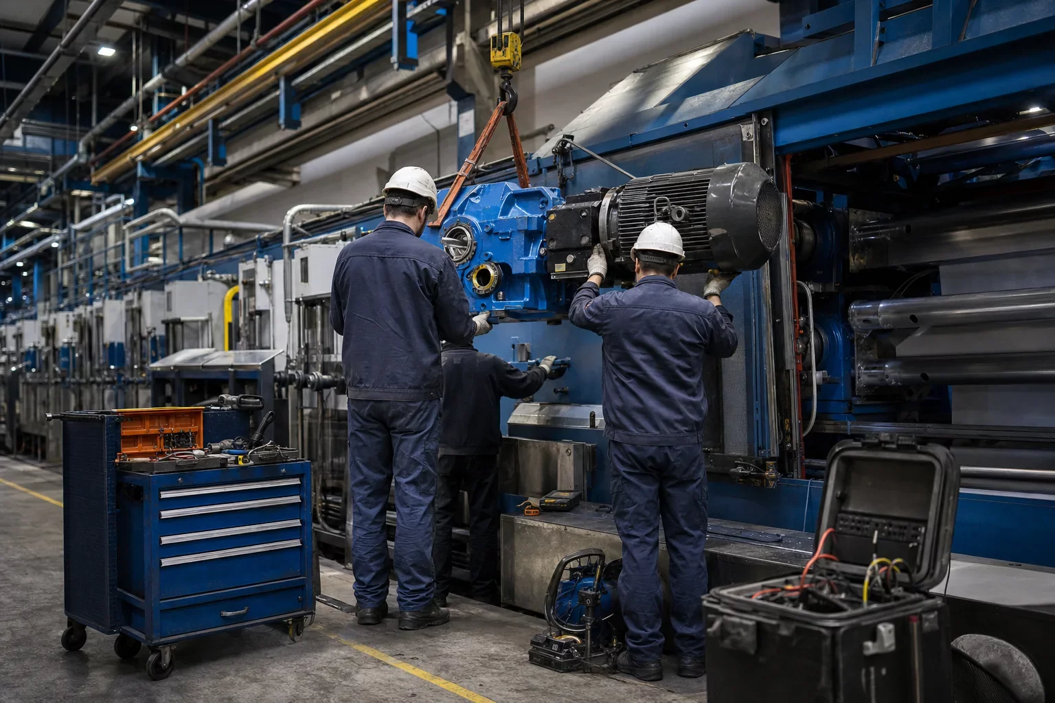 Réparation et installation de machines et d'équipements, secteur industriel de l'annuaire des entreprises industrielles